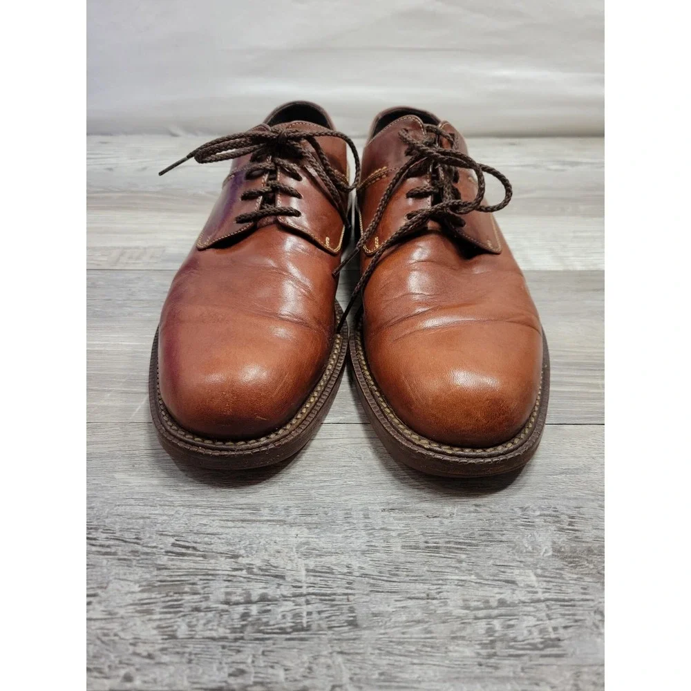 Men's Cole Haan Country Brown Leather Derby Shoes C00165 US 8 D Dress Shoes Sole